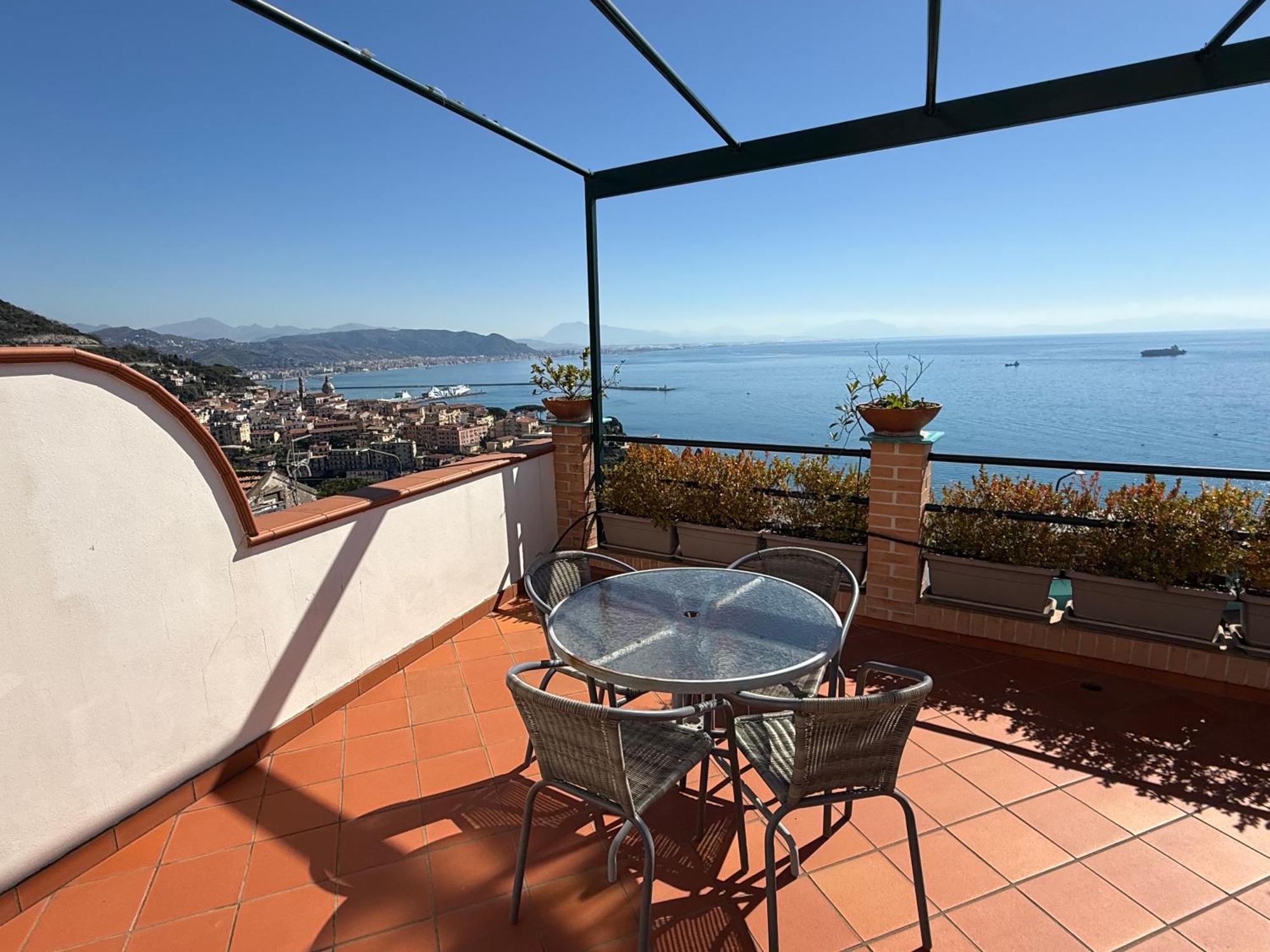 Casa Gabriella - Amalfi Coast - Free Parking - Full Sea View Villa Vietri Екстериор снимка